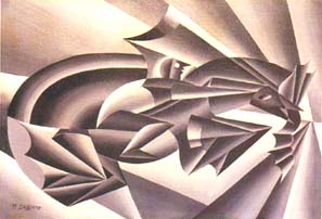 Depero: Studio per "Nitrito in velocità"