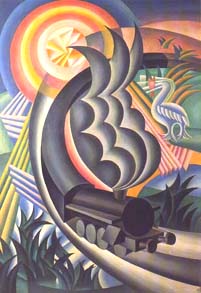 Depero: Treno partorito dal sole